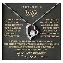 I can't live without you - 14k White Gold Finish