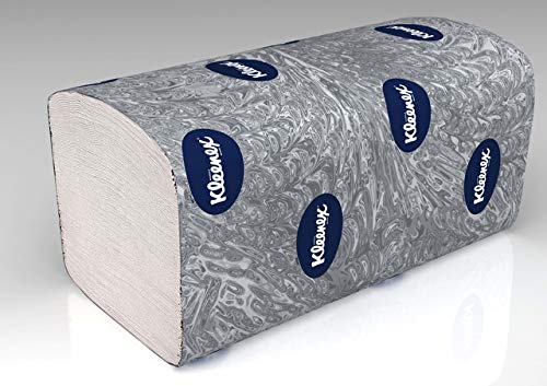 KLEENEX® Toalla de papel, ULTRA, 2 capas, Interfold, 15 x 186 paños, blanco (2.790 unidades), usted recibirá 1 paquete de 2790 unidades