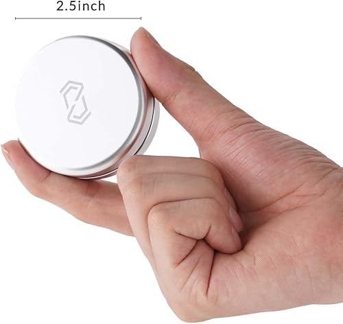 Miniatura 9 de OZCHIN Contenedor de almacenamiento de aluminio, portátil, hermético, a prueba de olores, contenedor de almacenamiento multiusos para especias, café