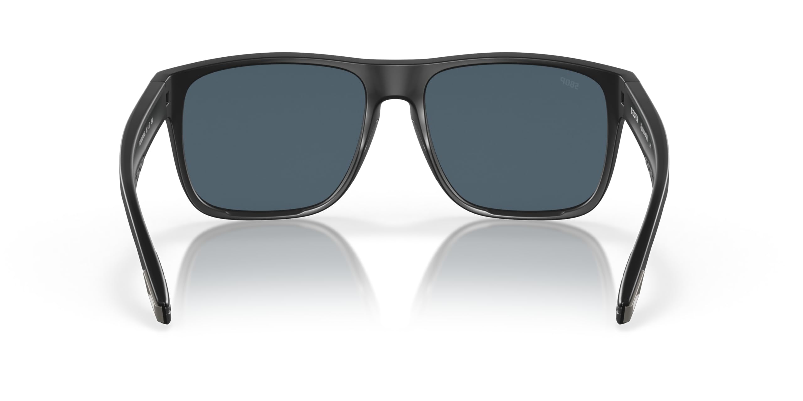 Costa Man Sunglasses Matte Black Frame, Gray Lenses, 59MM