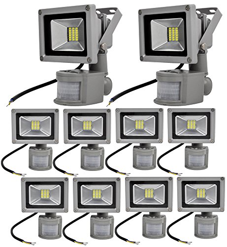 Leetop 10 x 20W Proiettore LED SMD Lampada