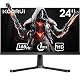 Gaming Monitor 24 Zoll KOORUI Full HD mit 165Hz und 1ms Reaktionszeit