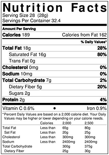 Grain Brain Organic Medium Shredded Coconut (2 lb) Unsweetened, Sulfate free, Gluten Free - Thumbnail 4