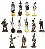 DEL PRADO Kollektion OPO 10 - Los mit 12 Figuren Soldaten 1/32 60mm 1. Empire Imperial Guard Napoleon Del Prado (LS8)
