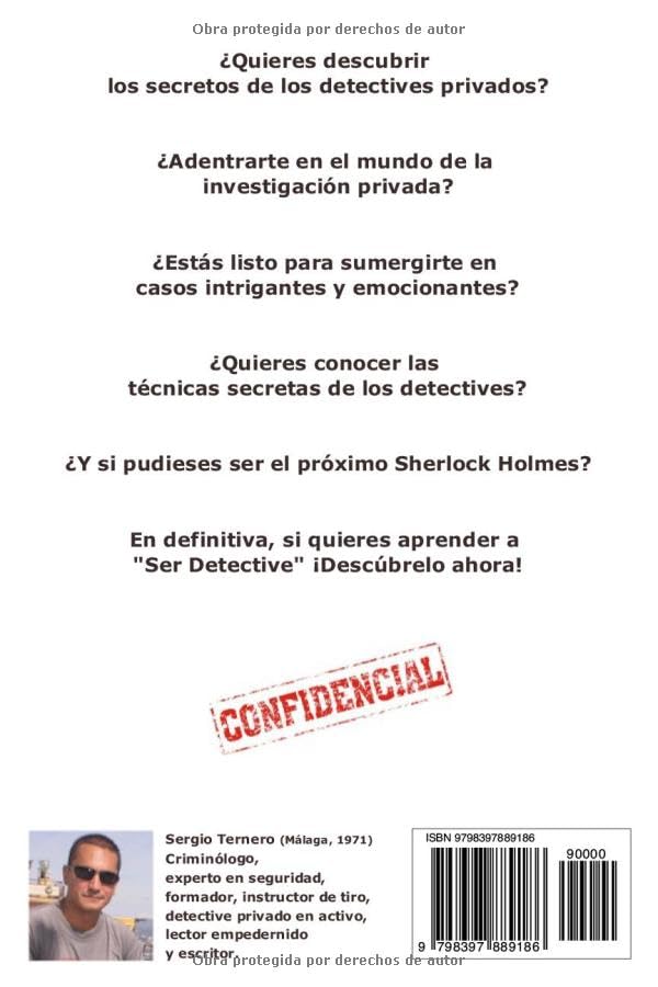 Miniatura 2 de SER DETECTIVES APTO SOLO PARA MENTES INQUIETAS (Toda la formación en Seguridad Privada) (Spanish Edition)