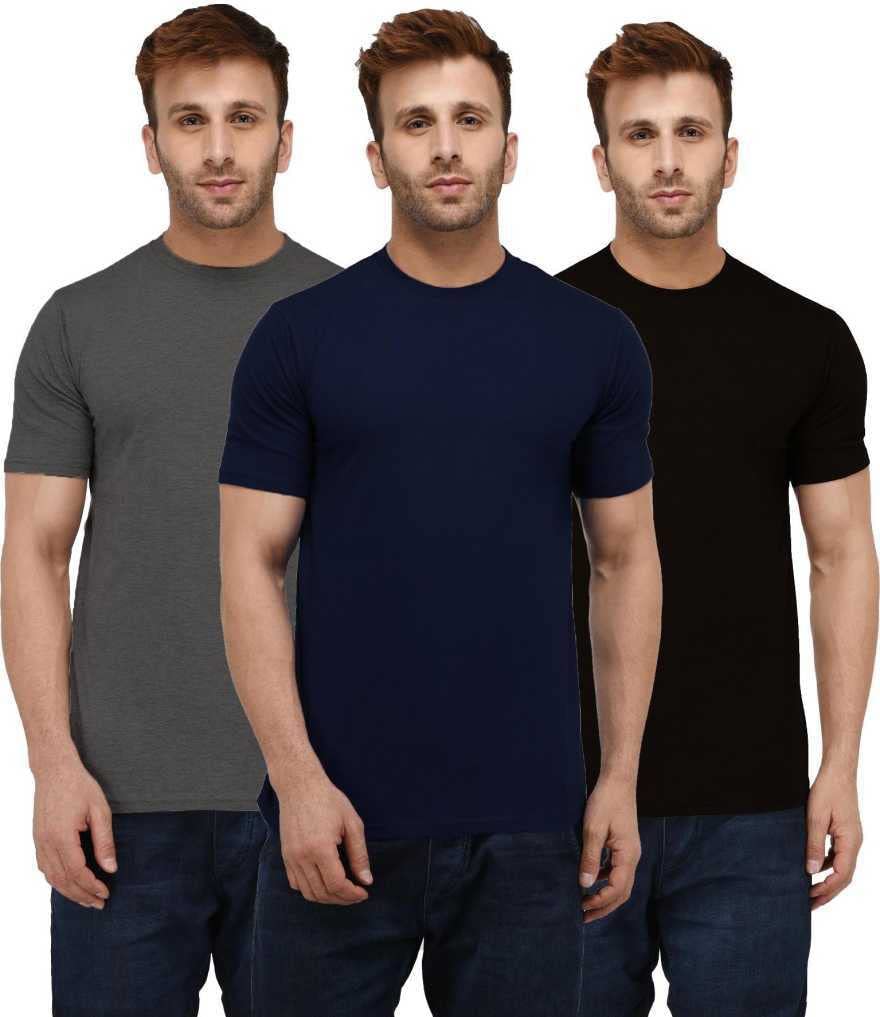 inkkr Men's Solid Regular Fit Polo Shirt-picture-15