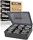 KLRStec Professional Blindnieten Set [500tlg.] Aluminium/Stahl Popnieten Set für Nietenzangen 125 Stk. jeder Größe (2,4mm, 3,2mm, 4,0mm und 4,8mm)