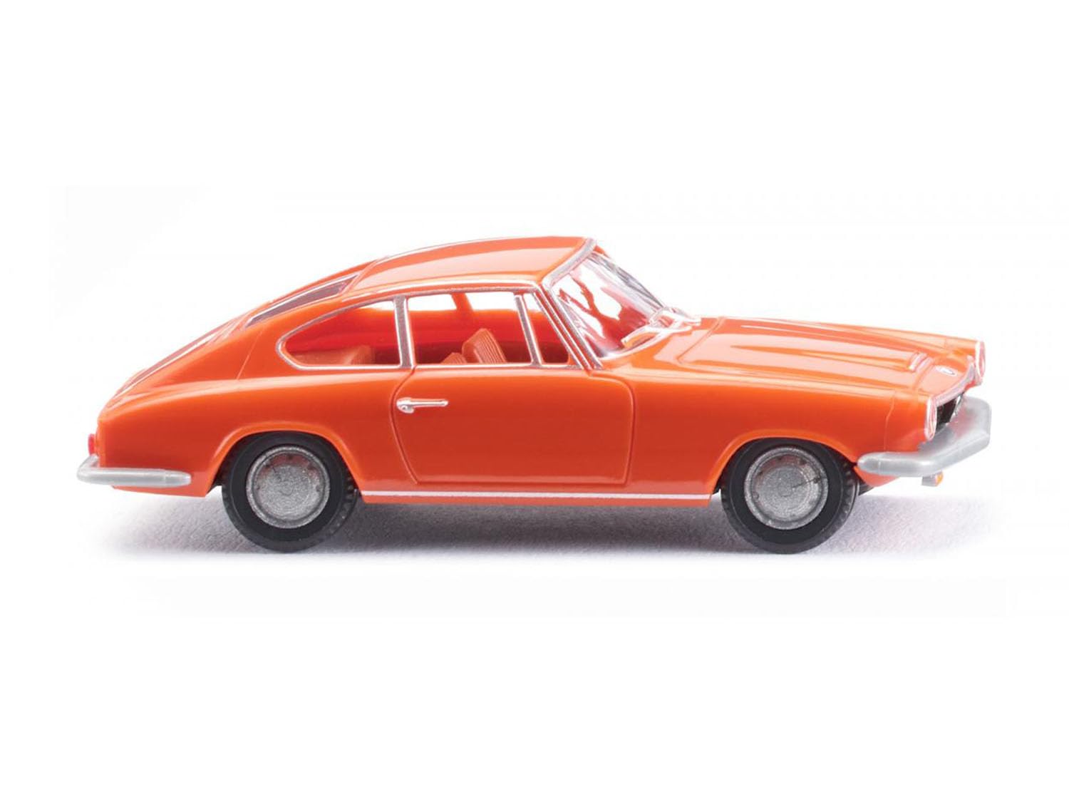 Wiking 18703 BMW 1600 GT Coupe Orange 1967-68 HO Gauge