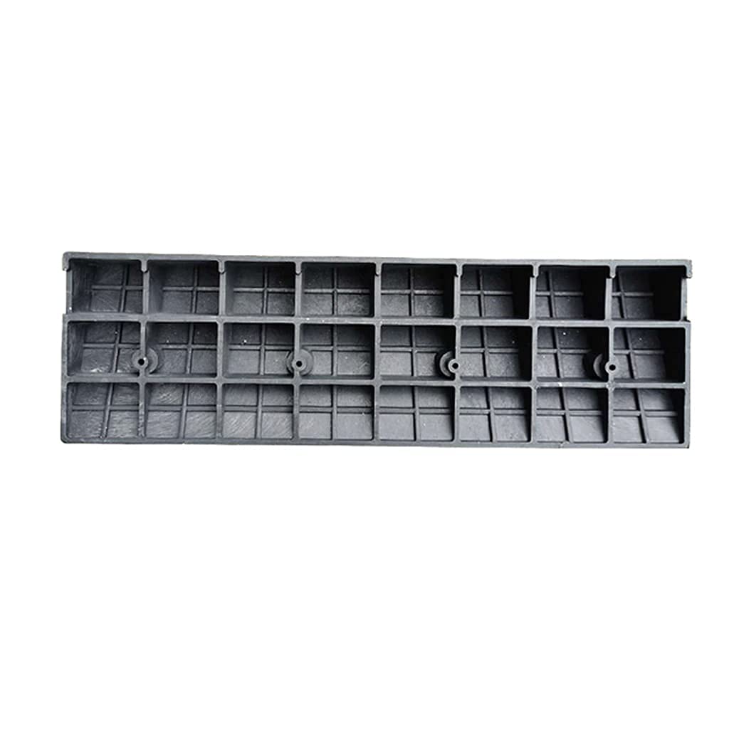 Zielone gumowe rampy progowe 100X38X15Cm, odporność na ciepło i zimno, obciążenie do 1000 kg, wytrzymałe stopnie krawężnika do podjazdu, chodnika/100X30X9Cm