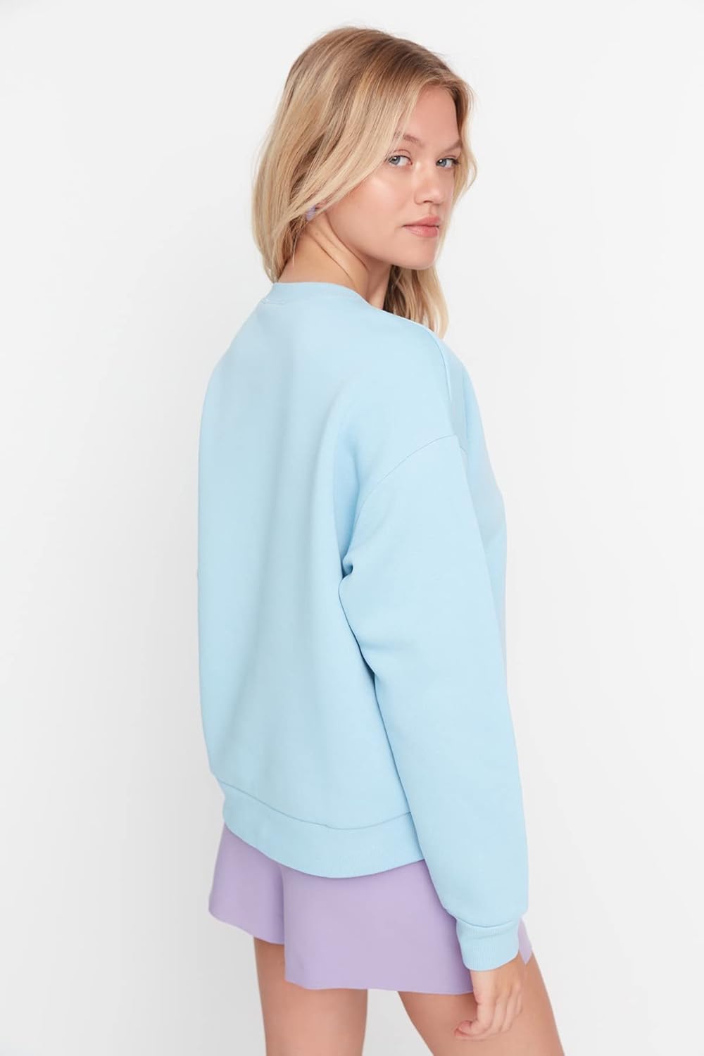 Sweat À Col Rond Bord-côtes - Rose | 's® FR