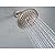 Delta Faucet 75354CSN Kinetic Rain can Showerhead, Satin Nickel, 8-in. -Quantity 3