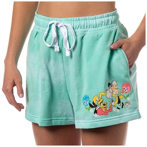Disney Alice in Wonderland 'Time for Tea' bralette and short pajama set - Image 3