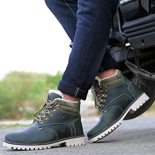 Image of Bacca Bucci Men Leather Hiking Boot