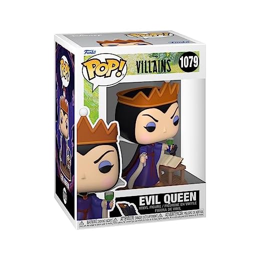 Funko Pop! Disney: Villains - Evil Queen Grimhilde - Disney Villains - Figura de Vinilo Coleccionable - Idea de Regalo- Mercancia Oficial - Juguetes para Niños y Adultos - Movies Fans