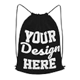 Personalized Drawstring Bag Custom Beach Backpack for Women Men Custom Drawstring Bags Personalized Bag Add Your Text Photo Bulk For Sports Gym
