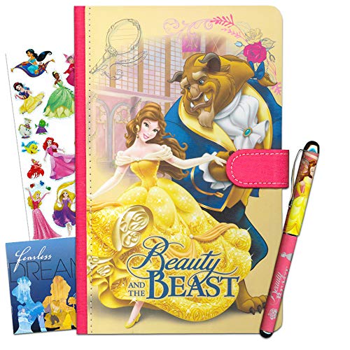 Beauty and the Beast Disney Princess Journal with Pen Office Supplies Set