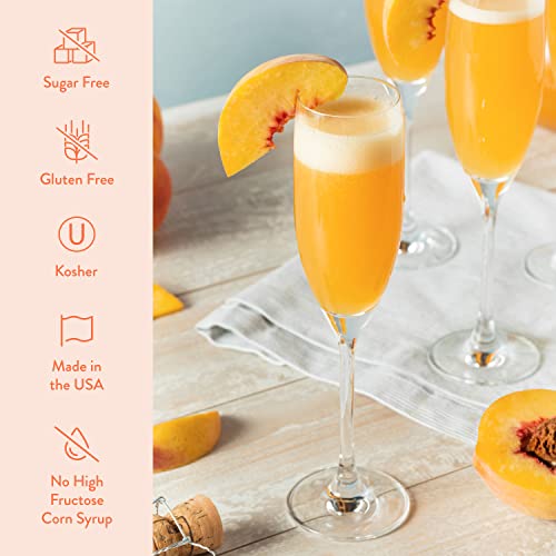 Jordan'S Skinny Mixes Sugar Free Peach Bellini Mix, Flavored Cocktail Mixer For Drinks thumb #3