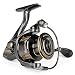 Sougayilang Spinning Fishing Reel - Ultra Smooth 13+1 Shielded Bearings, Light Weight Powerful Anti-Corrosion Alloy Construction Body，Non-Slip EVA Knob for Saltwater Freshwater Bass Fishing