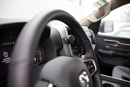 Miniatura 6 de Course Motorsports Soporte de teléfono para Dodge Ram 1500-5500 2019+ nuevo cuerpo, no es compatible con TRX, modelos de versión limitada '21+ Power