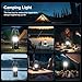 ILEEDear LED Camping Lantern, Battery Operated Lights, Adjustable Brightness for Camping, Emergencies, Power Outages, Outdoor Collapsible Lanterns, 2 Pack