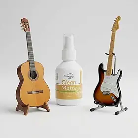 Limpador De Verniz Fosco Clean Matte Para violão guitarra baixo Tunning All