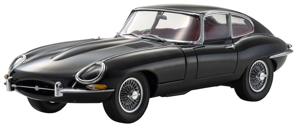 E-TYPE ブラック 1/18スケールモデル Amazon | 京商オリジナル 1/18 ジャガー Eタイプ ブラック 完成