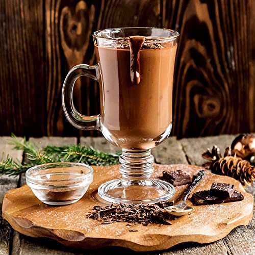 History Company “The Swan Bar” Authentic Dublin Pub Irish Coffee Glass 2-Piece Set (Gift Box Collection) #TOP3