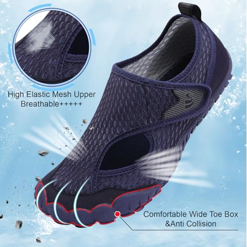 Image of Spesoul Water Shoes for Women Men Quick Dry Aqua Socks for Swim Beach Pool Hiking Training Summer Sandals Outdoor Zero Drop Barefoot Shoes