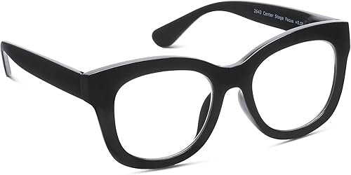 Miniatura 2 de Peepers by PeeperSpecs Gafas de lectura progresivas con bloqueo de luz azul cuadrada para mujer, Claro