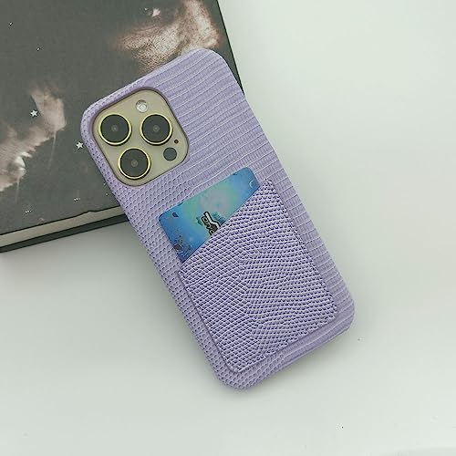 Coque rigide antichoc iPhone 14 en polycarbonate violet anti-rayures
