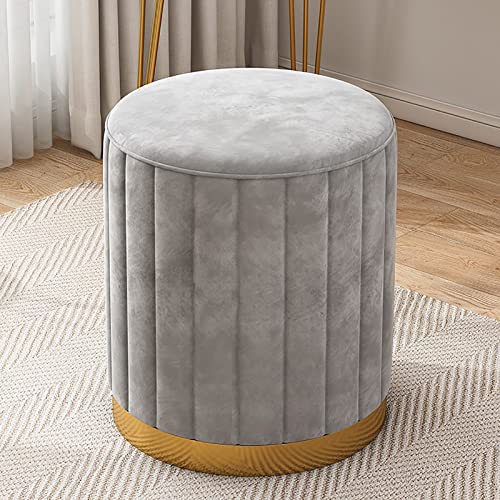 Tabouret repose-pieds en velours S3YT8U : parfait pour votre coin coiffeuse