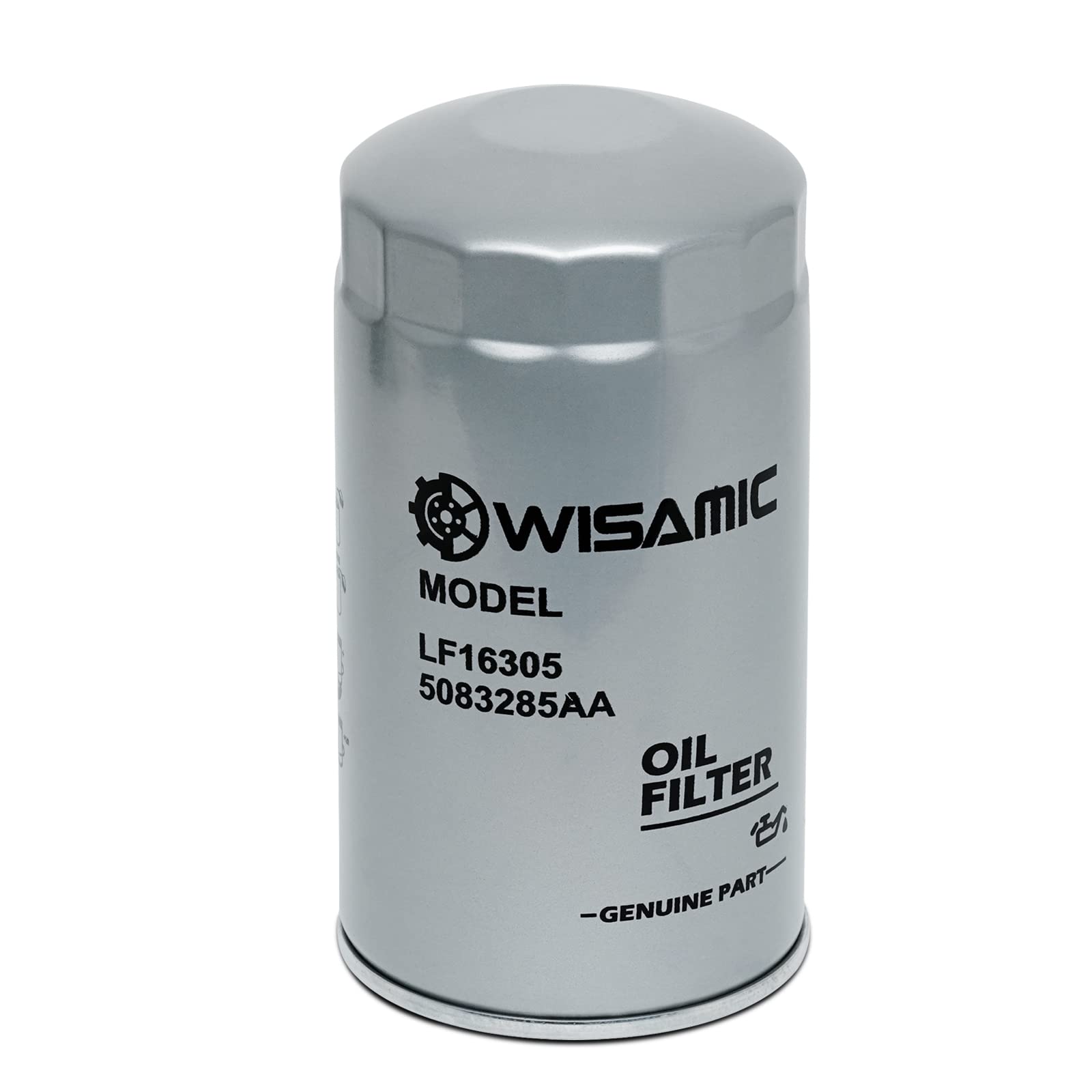 Wisamic 6.7L Cummins Fuel Filter Water Separator and Oil Filter Set Fits for 2013-2018 Dodge Ram 2500 3500 4500 5500 6.7L Cummins Turbo Diesel Engines Replace 68197867AA 68157291AA 5083285AA