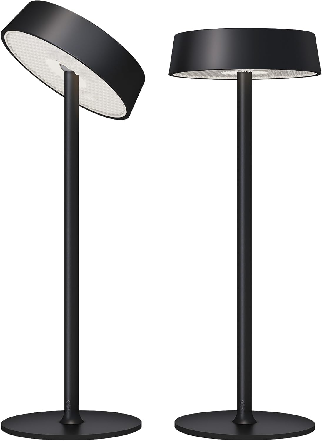 EZVALO Rechargeable Cordless Table Lamp, Touch Control RGB Lighting with 3 Colour Temperatures & Memory Mode, Waterproof Portable Light for Patio, Garden, Kitchen, Dining Room & Restaurant
