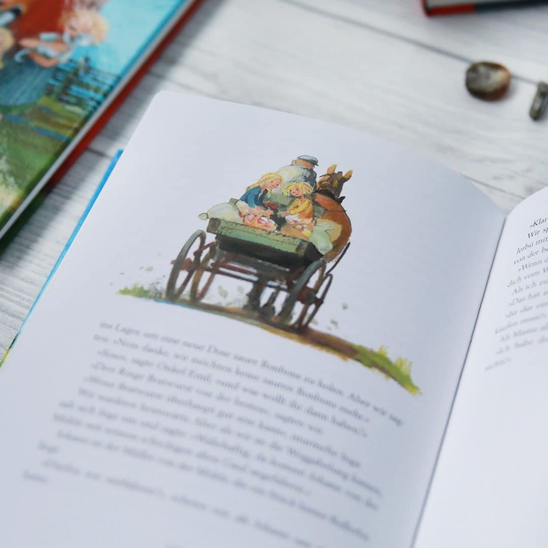 Wir Kinder aus Bullerbü. Alle Abenteuer in einem Band: Modern und farbig illustriert von Katrin Engelking: 1-3