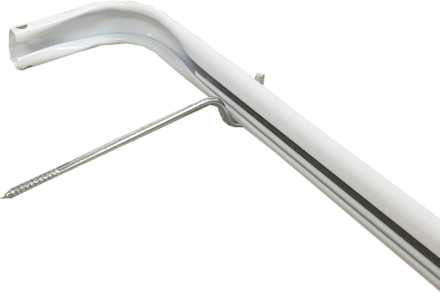 4pcs Single Curtain Rod Support,Simple Curtain Rod Bracket Without Screws,2-1/2inch