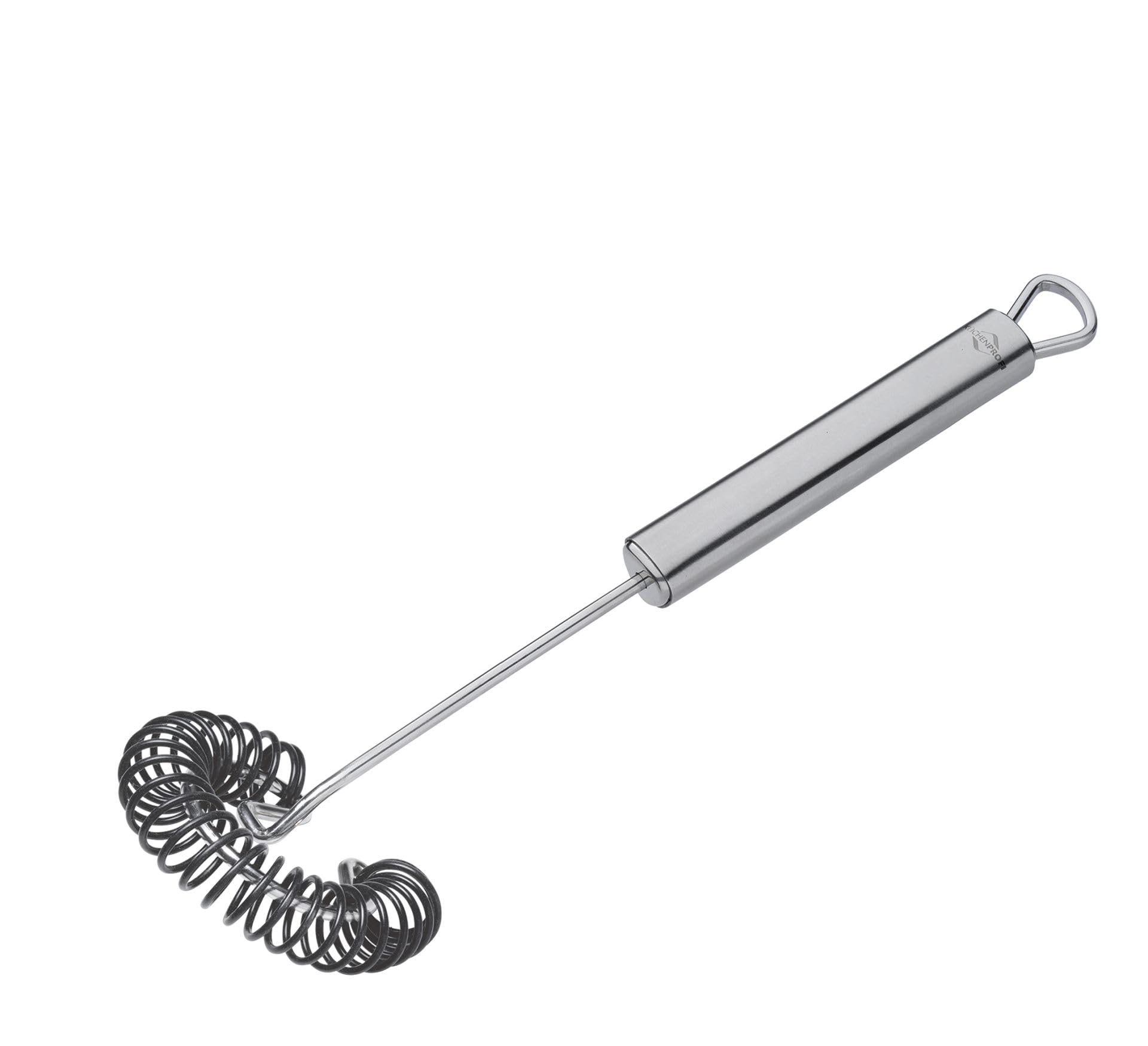 Küchenprofi Parma spiralna miotła spiralna 27 cm, silikonowa spirala do sosów, nadaje się do mycia w zmywarce, ze stali nierdzewnej, chroni wrażliwe powierzchnie, odporna na temperaturę do 280°C,