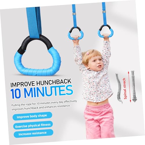 Anillas Gimnasia con Correas Ajustables para Niños miniatura 3