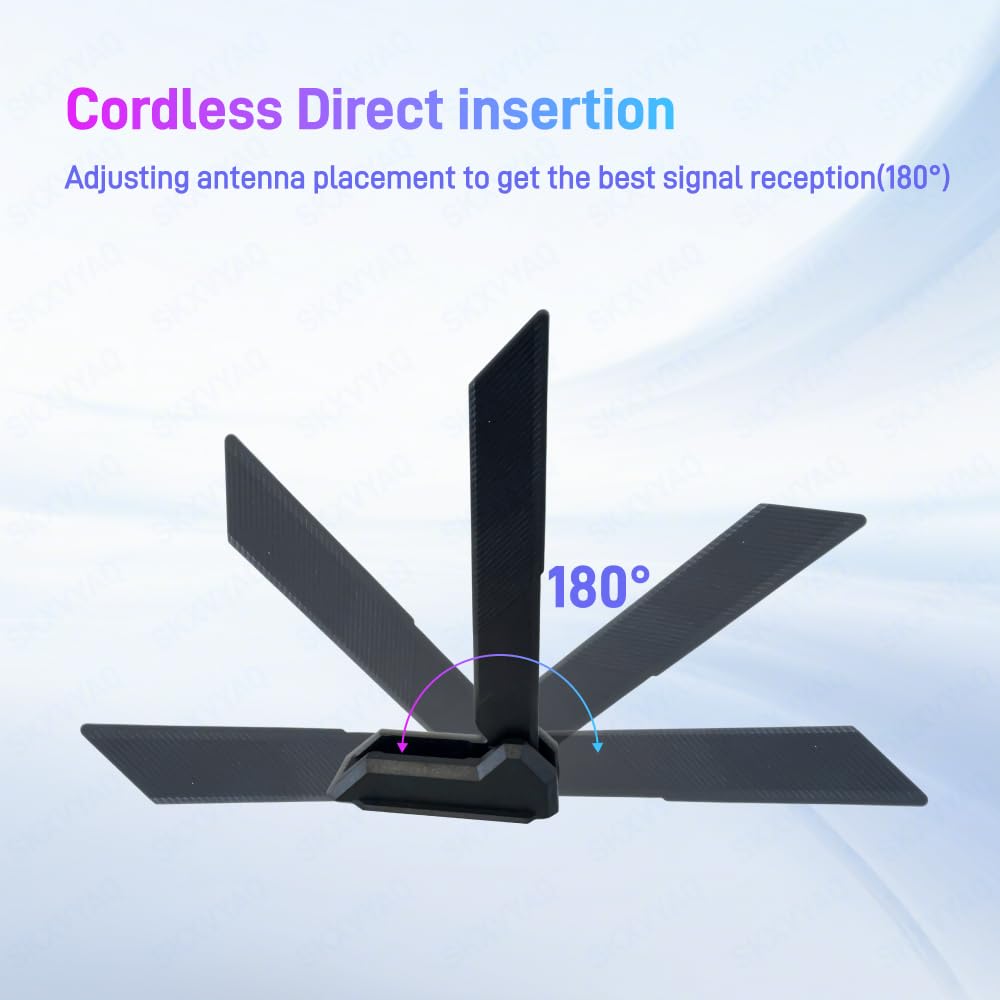 Antenne WiFi 7 6e pour PC de bureau Antenne réseau sans fil Tri-bande 6 GHz 5 GHz 2,4 GHz avec nouvelle interface câble d'extension Wi-Fi 7 Base magnétique à gain élevé Antenne pour carte mère MSI PRO