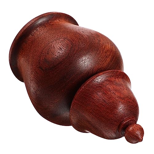 MOLUCKFU Toothpick Holder Decorative Toothpicks Toothpick Jar Ornament Container Toothpick Storage Floss Dispenser Daily Cotton Bud Holder Desk Dispenser Toothpicks Holder Rosewood