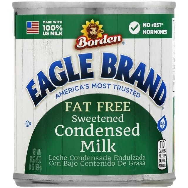 Eagle Brand Borden Sweetened Condensed Milk, 14 oz (Pack of 12)