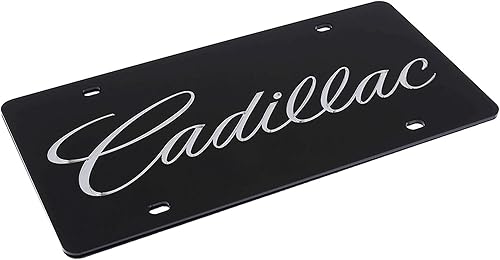 Miniatura 2 de Compatible con -, Cadillac - Placa de matrícula acrílica Lazer-Tag