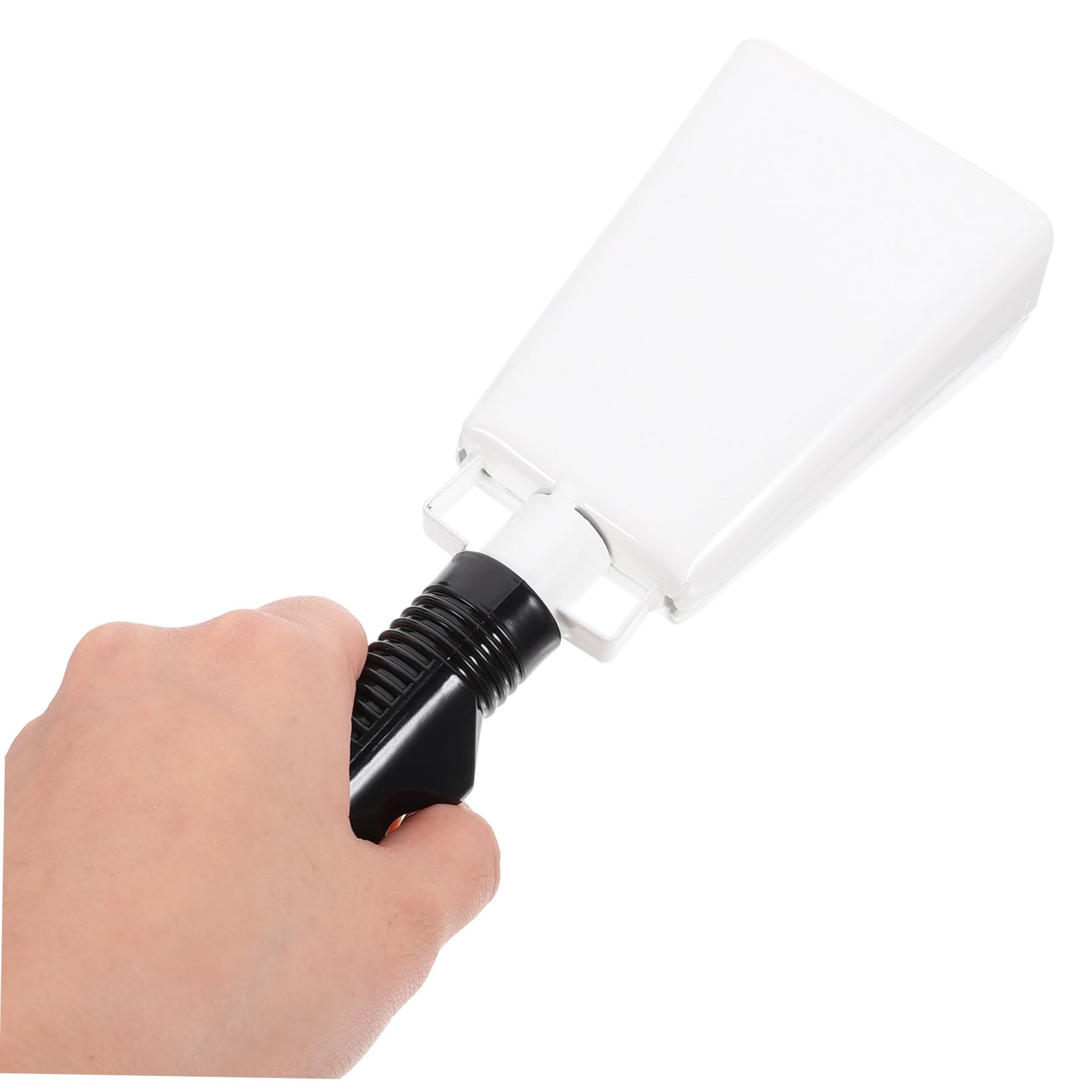 ibasenice Rustic Handle Cowbells 2pcs for Sports Football Parties Noisy Gatherings