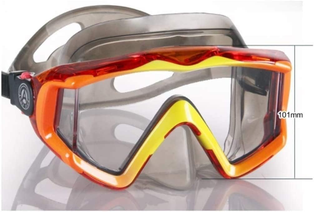 Snorkel Mask Set, Snorkeling Gear for Adults, Anti-Fog Snorkel Set, Anti-Leak Snorkel Snorkeling Gear, Diving Mask for Women Men Youth