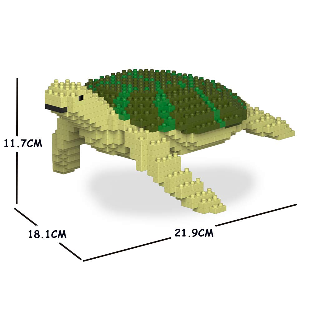 JEKCA Sea Turtle 01S-M02, Green, Medium - Image 2
