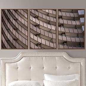 signwin 3 Piece Framed Canvas Wall Art Abstract...