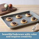 Sur La Table Kitchen Essentials Bake Sale 13 X 9 Inch PFA Free Ceramic Nonstick Cookie/Baking Sheet - Linen White