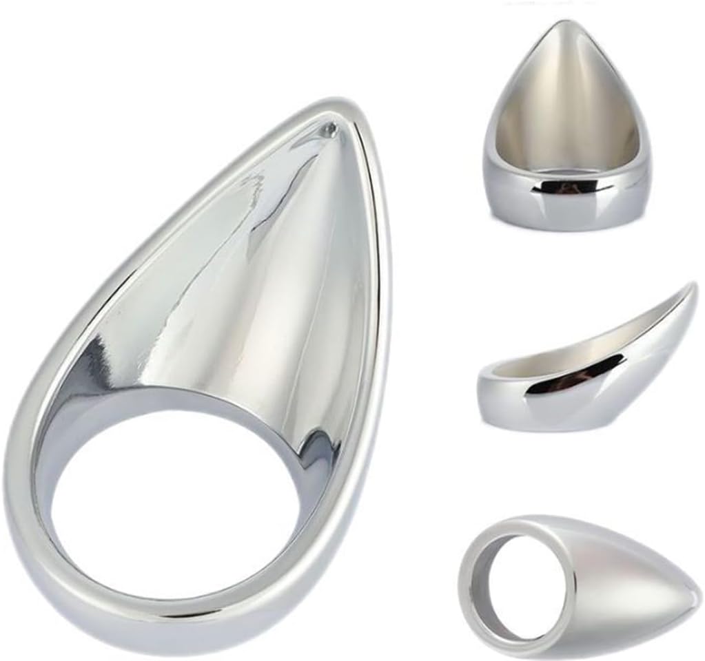 Metal Cock Ring Exercise Sex Toy Penile Ring for Enhance Male Long-Lasting Erection Ability