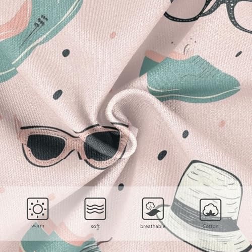 Wusikd Cute Girls' Underwear Cotton Pink Girls Briefs Soft Toddler Underwear 2T3