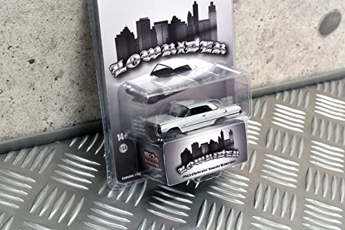 1:64 Greenlight MIJO Lowriders 1963 Chevy Impala ss GY miniatura 2