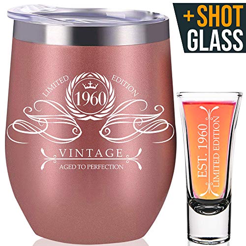 1960 60th Birthday Gifts For Women | 60th Birthday Decorations Present for Women